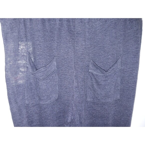 Pete & Greta Johnny Was Women’s Linen Pants Small Drawstring Elastic Waist Navy - Picture 6 of 13